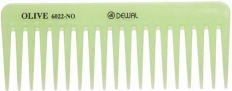 Расческа DEWAL professional, OLIVE, 15,5 см, оливковый