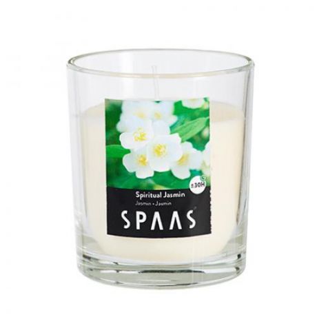 Свеча ароматизированная SPAAS, Божественный жасмин, 7,7*7 см