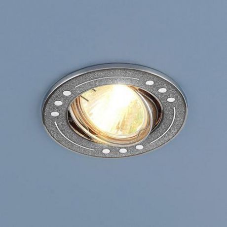 Встраиваемый светильник Elektrostandard 615 MR16 SL серебряный блеск/хром 4607138145267