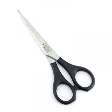 Ножницы парикмахерские DEWAL professional, прямые, 15,5 см, графит, с микронасечками