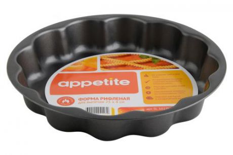 Форма для выпечки APPETITE, 25 см, круглая, фигурная