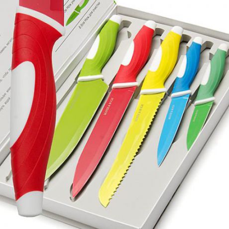 Набор ножей MAYER & BOCH, 5 предметов, разноцветные