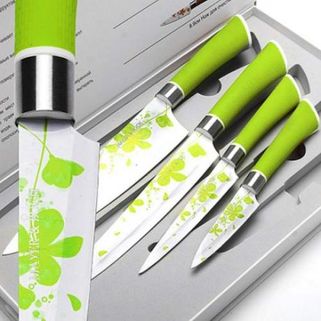 Набор ножей MAYER & BOCH, 4 предмета, зеленый
