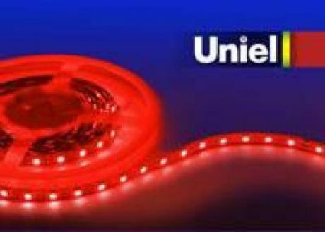 Светодиодная лента Uniel (04815) 5M красный 72W ULS-5050-60LED/m-10mm-IP20-DC12V-14,4W/m-5M-RED