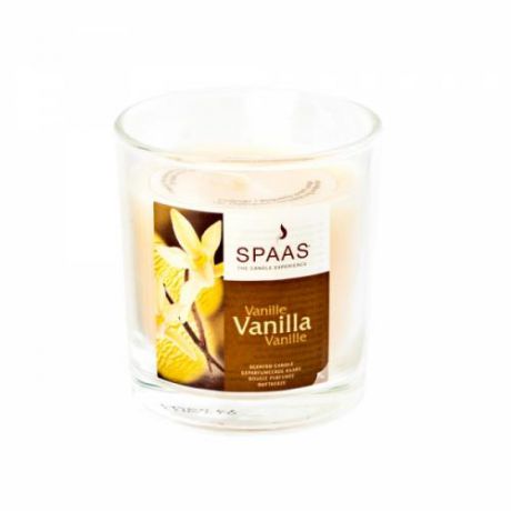 Свеча ароматическая SPAAS, Ваниль, 7,7*7 см