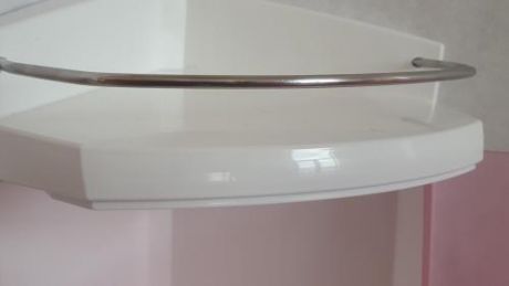 Шкафчик для ванной PRIMANOVA, 44*17,5*17,5 см, розовый