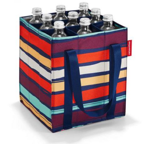 Сумка-органайзер для бутылок reisenthel, Bottlebag, Artist stripes, 28*24 см