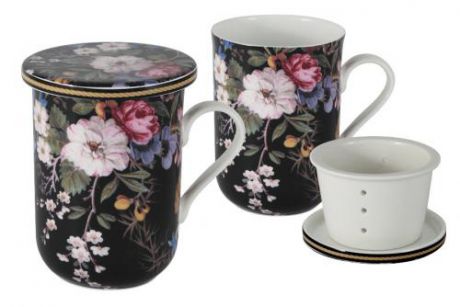 Кружка для заваривания чая MAXWELL & WILLIAMS, William Kilburn, Полночные цветы, 300 мл