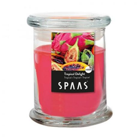 Свеча ароматизированная SPAAS, Тропический восторг, 11*9 см