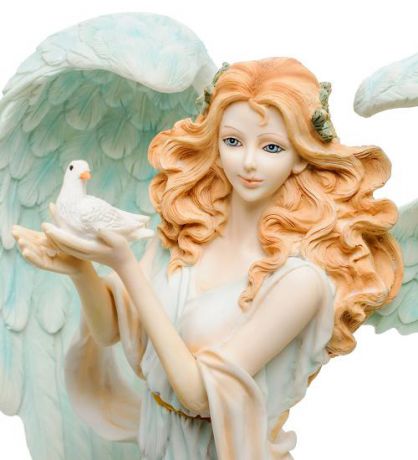 Статуэтка Great Art, Ангел с голубями, 36 см