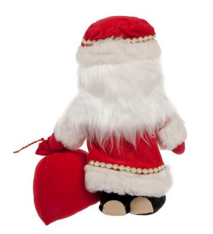 Игрушка лоскутная Art East, Дед Мороз с мешком, 26 см
