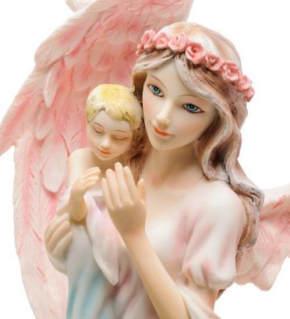 Статуэтка Great Art, Ангел с ребенком, 30 см
