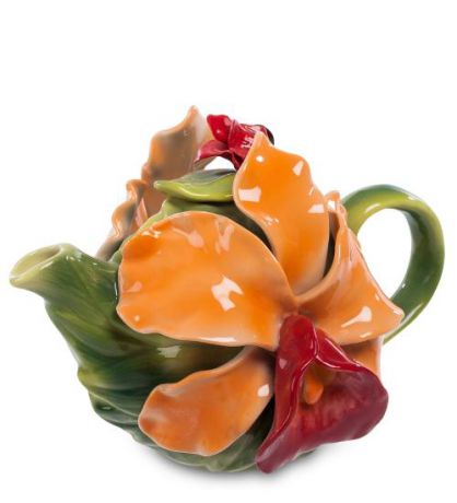Чайник заварочный Pavone, Орхидея, 16*12*11 см