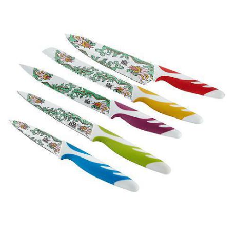 Набор кухонных ножей STAHLBERG, 5 предметов, разноцветный