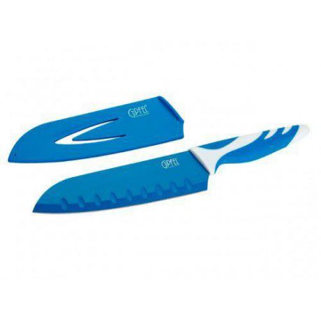Нож сантоку GIPFEL, RAINBOW, 18 см, синий