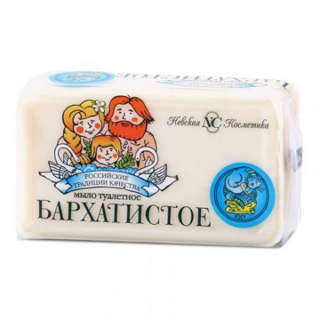 Мыло туалетное Невская косметика, Бархатистое, 140 гр