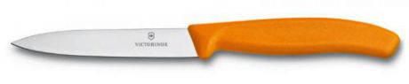 Нож для овощей VICTORINOX, SwissClassic, 10 см, оранжевый