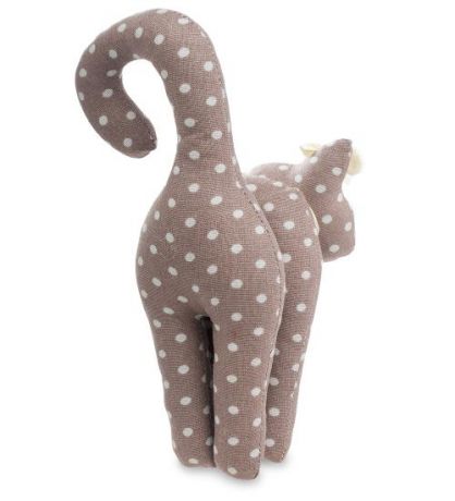 Игрушка лоскутная Art East, Кошка, 25 см, Вариант D