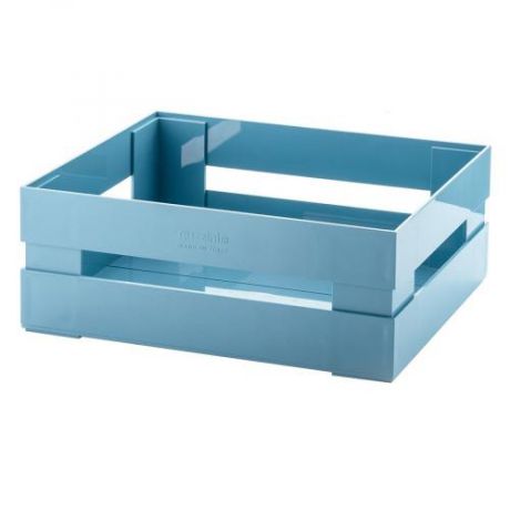 Ящик для хранения guzzini, Tidy & Store, 30,5*22,5*11,5 см, голубой