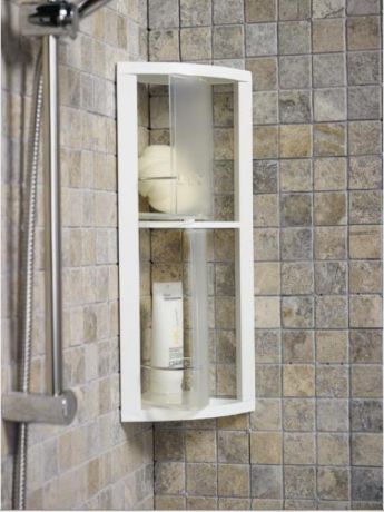 Шкафчик для ванной PRIMANOVA, 50,5*23 см, прозрачный