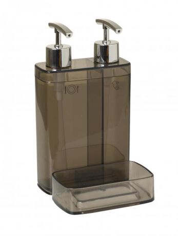 Дозатор для жидкого мыла PRIMANOVA, VIVA, 300 мл, с секцией для губки
