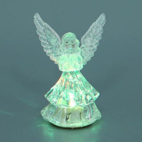 Декоративное украшение Polite Crafts & Gifts, Ангелочек, 9 см, с подсветкой