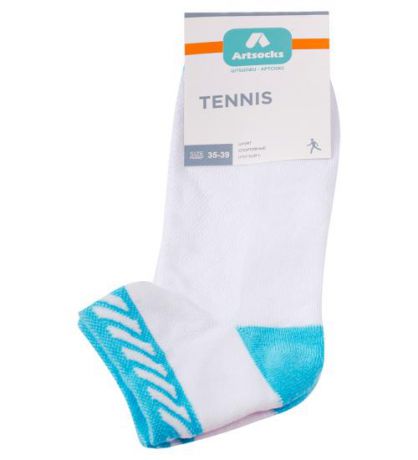 Носки женские спортивные ARTSOCKS, Tennis AWS-0005, 1 пара, белый