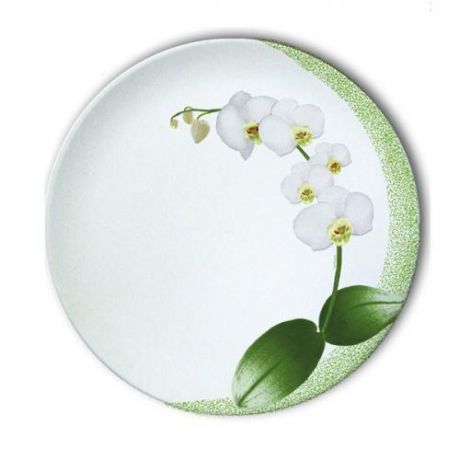 Тарелка обеденная Luminarc, White Orchid, 25 см