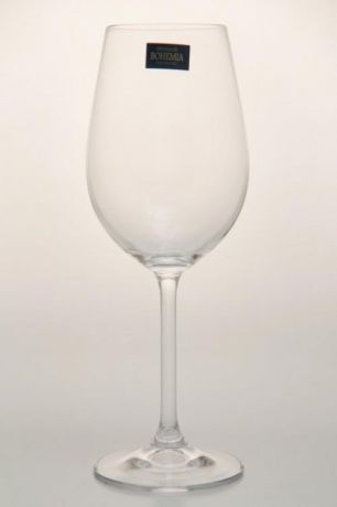Набор бокалов для вина CRYSTALITE BOHEMIA, GASTRO, 450 мл, 6 предметов
