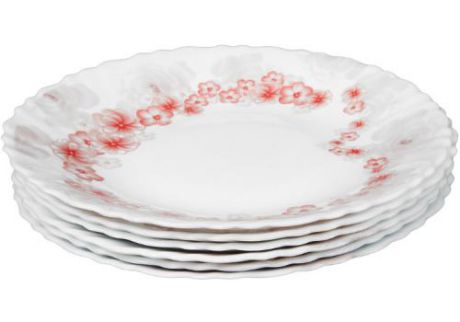 Набор тарелок для вторых блюд ROSENBERG, 6 предметов