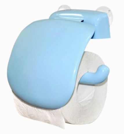 Держатель для туалетной бумаги violet, 15,5*6 см, голубой