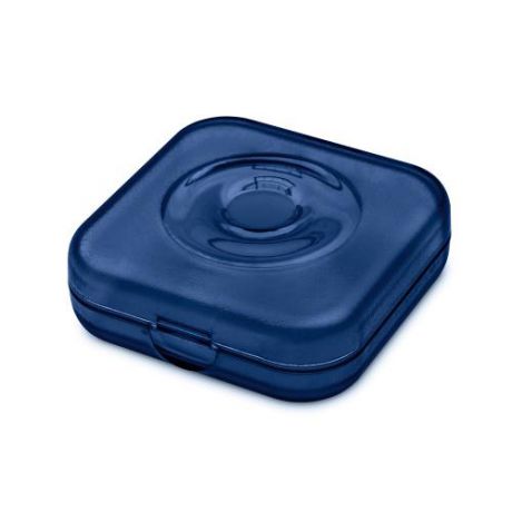 Шкатулка koziol, PRIVATE BOX, 6,5*6,5*2,3 см, синий