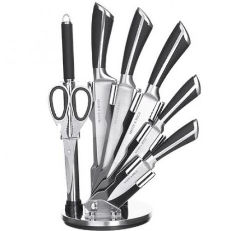 Набор кухонных ножей MAYER & BOCH, 8 предметов, стальной