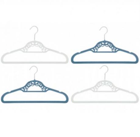 Набор вешалок для одежды EL casa, 41,5*0,5*23 см, кружево, 4 шт