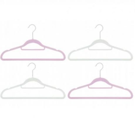 Набор вешалок для одежды EL casa, 41,5*0,5*23 см, с перекладиной, 4 шт