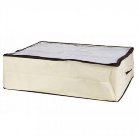 Кофр для хранения одеял и пледов EL casa, 80*60*25 см, золото