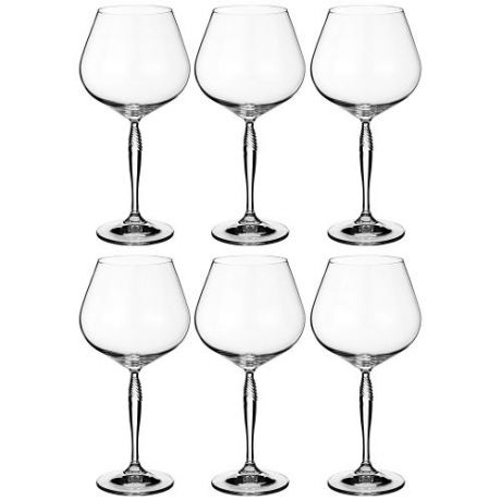 Набор бокалов для вина Bohemia Crystal, Keira, 6 предметов