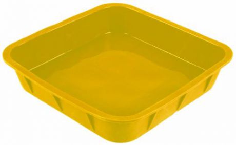 Форма для выпечки TalleR, 25*25*5 см, желтая