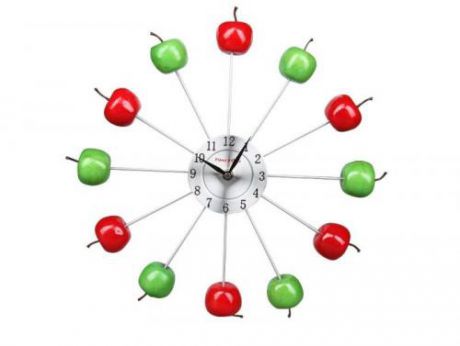 Часы настенные POMI DORO, 38 см, яблоки