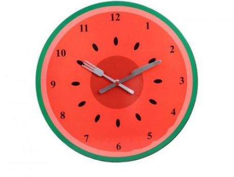 Часы настенные POMI DORO, 33 см, арбуз