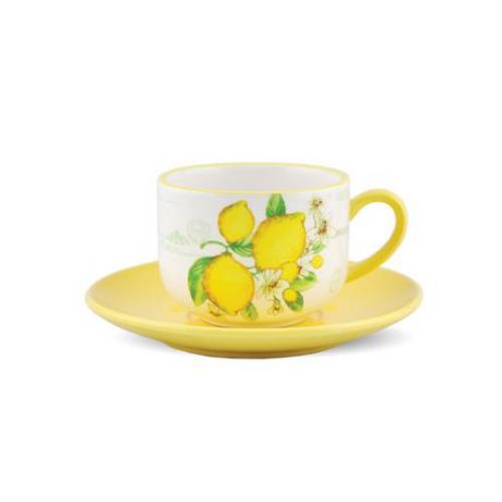 Чайная пара Ceramiche Mirella, Лимоны