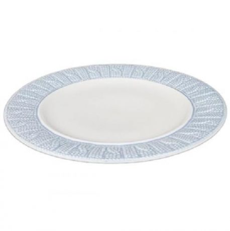 Тарелка обеденная ROSENBERG, 21 см, голубой