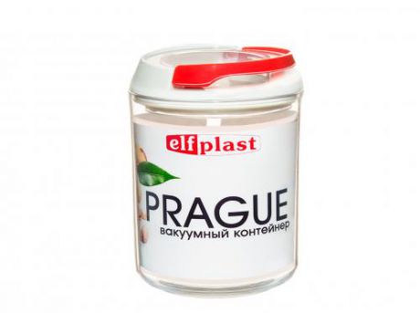 Контейнер для хранения elfplast, Prague, 0,7 л, вакуумный