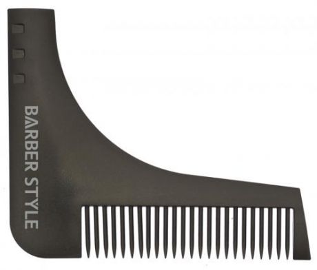 Расческа для бороды DEWAL professional, BARBER STYLE, 11*9,5 см