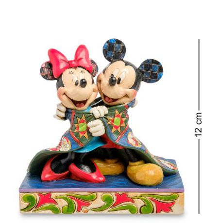 Фигурка декоративная Disney, Микки и Минни, 12 см