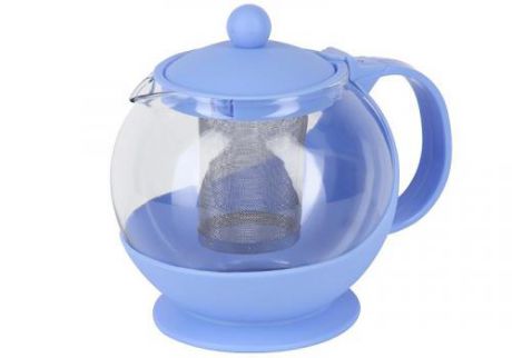 Чайник заварочный ROSENBERG, 1,25 л, голубой