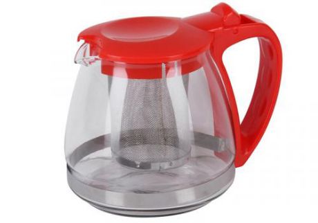 Чайник заварочный ROSENBERG, 0,7 л, красный