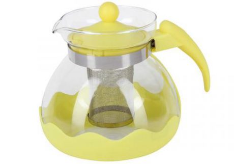 Чайник заварочный ROSENBERG, 1,5 л, желтый