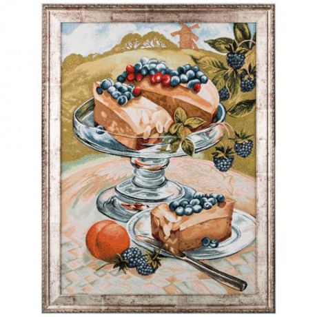 Гобеленовая картина Арти-М, Дофине десерт, 73*55 см, бежевый