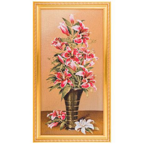 Гобеленовая картина Арти-М, Букет лилии, 75*41 см